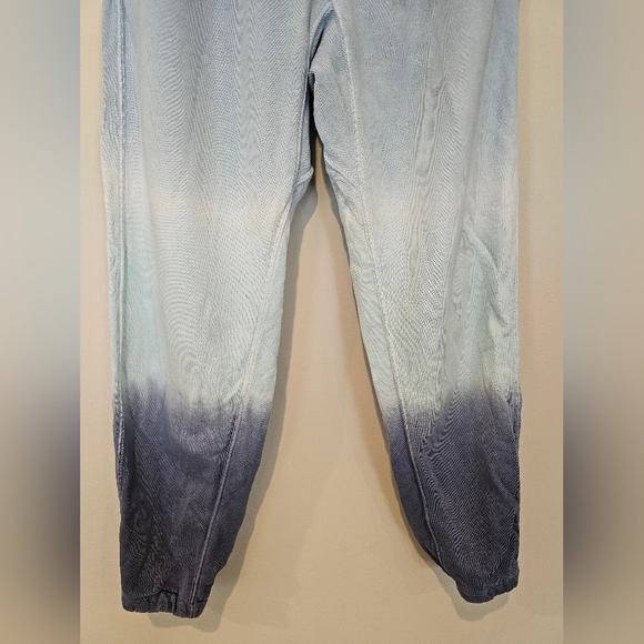 Polo Ralph Lauren Men's Size Small Blue Dip Dye Comfy Sweatpants Pull On Cotton - Picture 3 of 11
